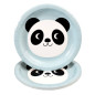 Mobile Preview: Panda Pappteller 8 Stück