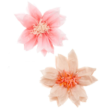 Seidenpapierblumen Kirschblüte 40cm 2 Stück