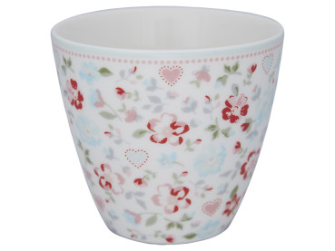 Greengate Latte Cup Merla White- Limited