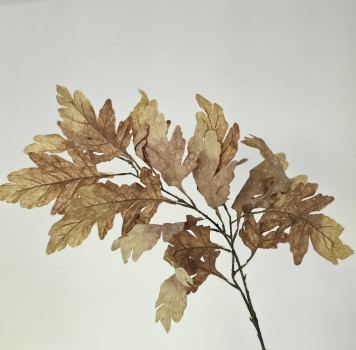 Künstlicher Herbstlaubzweig – naturgetreuer Kunstzweig für Vase, Tischdeko oder Herbstdekoration