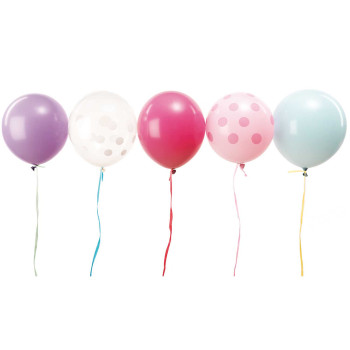 Luftballon Pastell