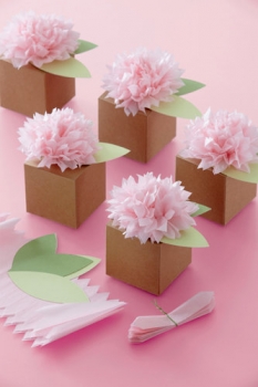 PomPom Blumenbox 6er Set