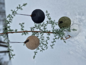 Preview: papierkugel weihnachten