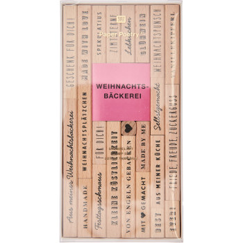 Preview: stempel weihnachtsbäckerei