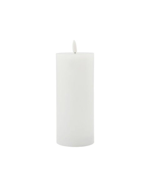 Kerze LED Weiß 7,5cm ⌀  - House Doctor