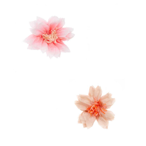Seidenpapierblumen Kirschblüte 25cm 2 Stück