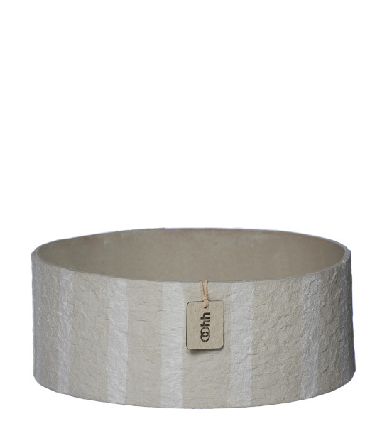 Übertopf Hampton Weiß / Beige 21cm - oohh