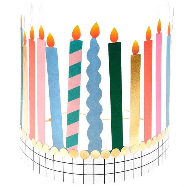 Papier Stirnband Geburtstag Geburtstagskrone