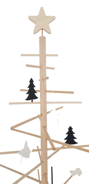 Weihnachtsbaum Holz 60cm